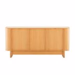 Kummut MORBEN 160x42xH75cm, tammedekooriga melamiin - Pilt 5