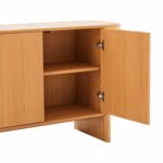 Kummut MORBEN 160x42xH75cm, tammedekooriga melamiin - Pilt 6