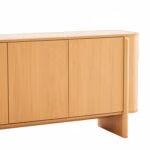 Kummut MORBEN 202,5x42xH75cm, tammedekooriga melamiin - Pilt 6