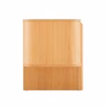 TV laud MORBEN 160x42xH50cm, tammedekooriga melamiin - Pilt 3