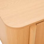 TV laud MORBEN 160x42xH50cm, tammedekooriga melamiin - Pilt 7
