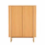 Kapp MORBEN 100x42xH130cm, tammedekooriga melamiin - Pilt 2