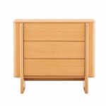 Kummut MORBEN 90x42xH80cm, tammedekooriga melamiin - Pilt 3