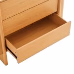Kummut MORBEN 90x42xH80cm, tammedekooriga melamiin - Pilt 6
