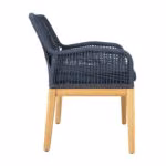 Tool FLORIDA 58x66xH83cm, akaatsia, hall - Pilt 3