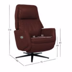 Tugitool DAMIANO elektriline recliner, t - Pilt 2