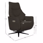Tugitool DAYANA elektriline recliner, pr - Pilt 2