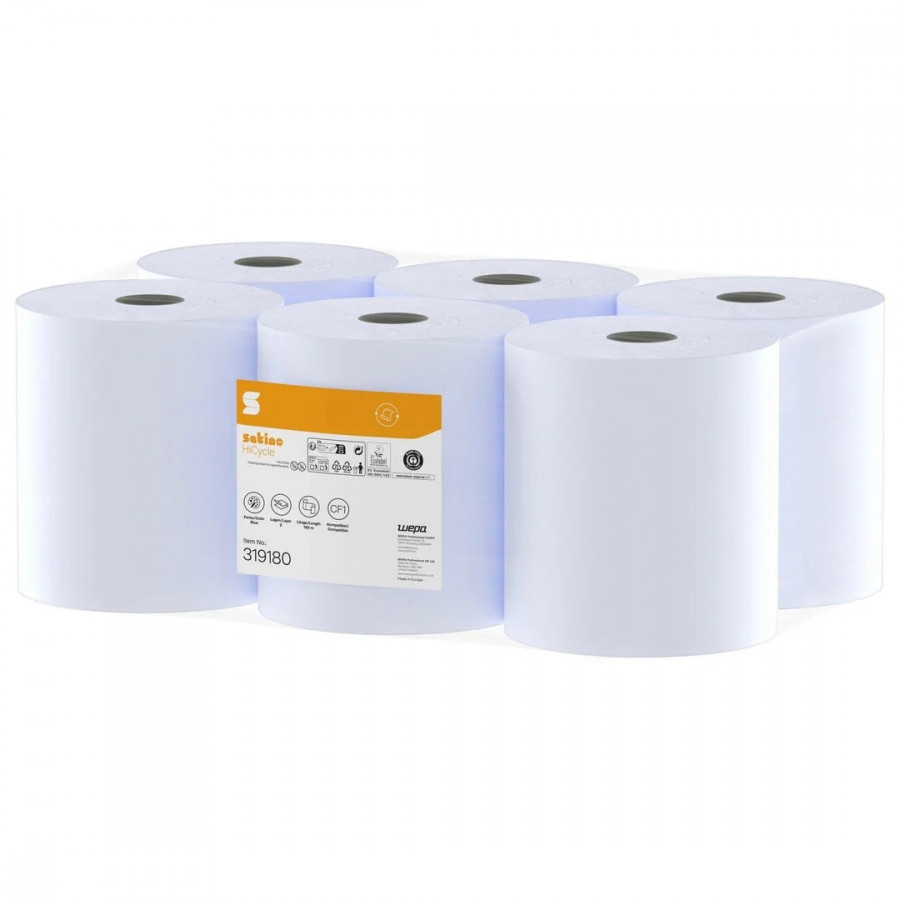 5638817227 Kätepaber rullis Satino HiCycle/2 kihti/6×150 m/sinine/CF1