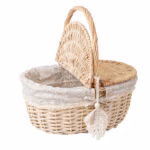 Piknikukorv WILLI TASSEL 40x32xH17/40cm - Pilt 2