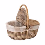 Piknikukorv WILLI STRIPE 40x32xH17/40cm - Pilt 2