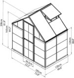 KASVUHOONE HYBRID 2,33M² - Pilt 6