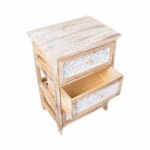 Kummut KASEKE 3-sahtliga 40x29x58cm, nat - Pilt 2