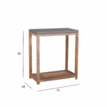 Riiul SANDSTONE 57x28xH65cm - Pilt 3