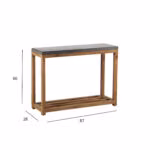 Riiul SANDSTONE 87x28xH60cm - Pilt 3