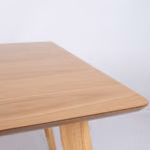 Söögilaud LENA_160x90xH74cm, tamm - Pilt 4
