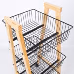 Riiul BREN_32x37xH81cm, must - Pilt 4