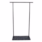 Stange FRANY 96x30xH162cm, must - Pilt 2