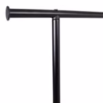 Stange FRANY 96x30xH162cm, must - Pilt 3