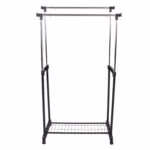 Stange FRY 83x43xH93,5-168cm, must/ kroom - Pilt 2