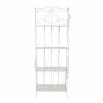 Riiul SANDY 60x32xH166cm, antiikvalge - Pilt 2