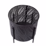 Lillepotiümbris CHIA D25xH28cm, must - Pilt 2