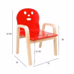 Lastetool HAPPY_punane - Pilt 7