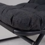 Aiamööblikomplekt SAMBA laud, diivan ja 2 tooli, tumehall - Pilt 2