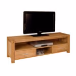 TV-laud CHICAGO NEW 140x40xH45cm, tamm - Pilt 2