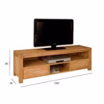 TV-laud CHICAGO NEW 140x40xH45cm, tamm - Pilt 3