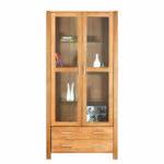 Vitriinkapp CHICAGO NEW 91x40xH190cm, tamm - Pilt 3