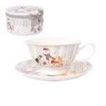 Tass/alustaldrik MIA SNOW 180ml kinkekarbis