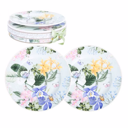Taldrikud MIA FLORA 2tk D19cm kinkekarbis