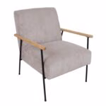 Tugitool JADE_63x75,5xH85,5cm, hallikasb - Pilt 5