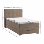 Kontinentaalvoodi JEEP 90x200cm, beež - Pilt 3