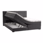 Kontinentaalvoodi JEEP 160x200cm, hall - Pilt 2
