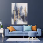 Õlimaal 90x120cm, udune hommik - Pilt 2