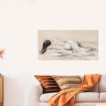 Õlimaal 60x120cm, puhkav kaunitar - Pilt 2