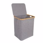 Pesukast MAX GREY 45x36xH54cm, helehall - Pilt 2