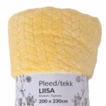 Pleed LIISA XL_200x230cm, kollane - Pilt 2