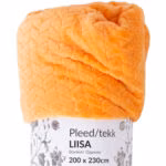 Pleed LIISA XL_200x230cm, oranž - Pilt 2