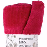 Pleed LIISA XL_200x230cm, punane - Pilt 2