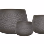 Lillepott PALM-2, D36xH25cm, pruun - Pilt 2