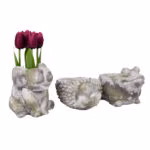 Lillepoti ümbris STONE 19x15,5xH14cm, ko - Pilt 2