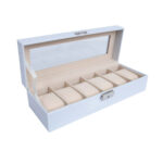 Kellakarp SEZANE 30x11x8cm, valge - Pilt 2