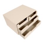 Dokumendisahtlid WILMA 34x26x18,5cm, kreem - Pilt 3