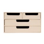 Dokumendisahtlid WILMA 34x26x18,5cm, kreem - Pilt 4
