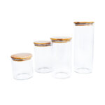 Klaaspurk THERON D10xH25cm kaanega - Pilt 2
