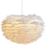 Laelamp FEATHER_D30cm valge - Pilt 2
