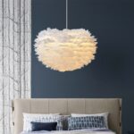 Laelamp FEATHER_D30cm valge - Pilt 4