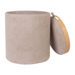 Tumba/laud HIRO D39xH44cm, beež, panipaigaga - Pilt 3